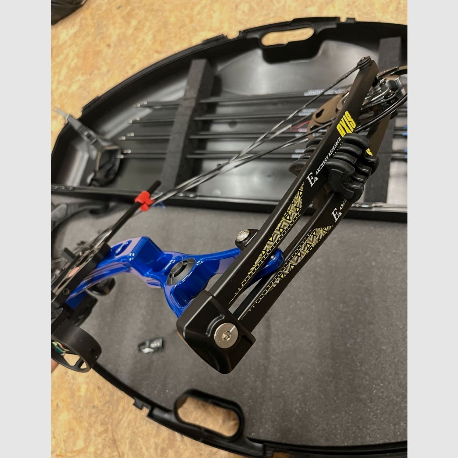 EK Archery AXIS Blau Komplettset TAUSCH
