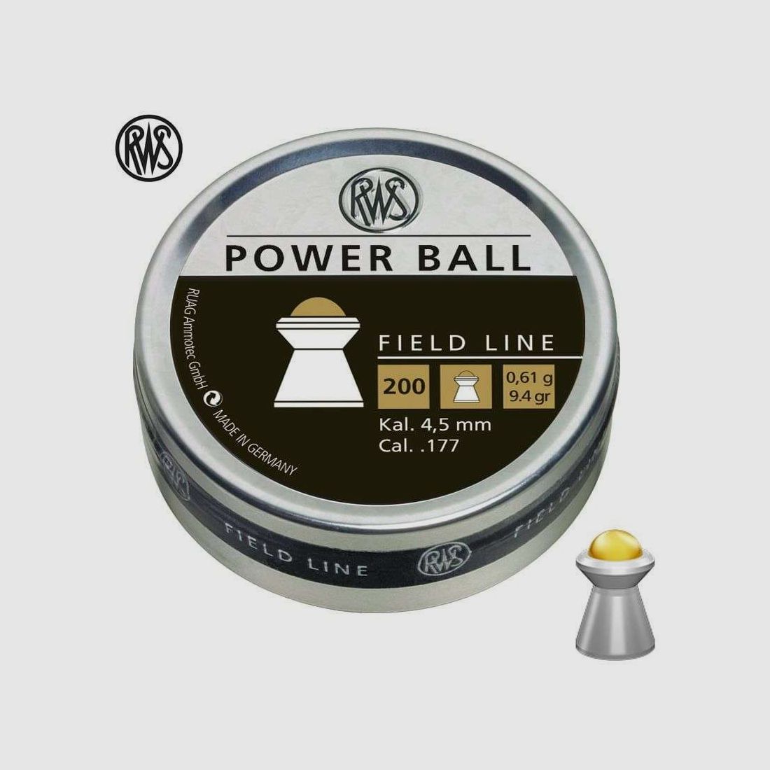 RWS Diablo Power Ball Cal.4,5, image 1 sur 3