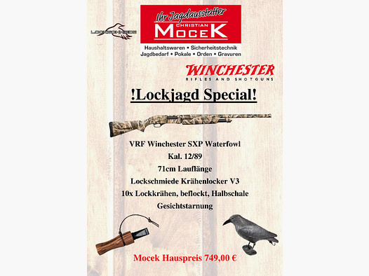 Winchester SXP Waterfowl, 71cm, Lock hunting special