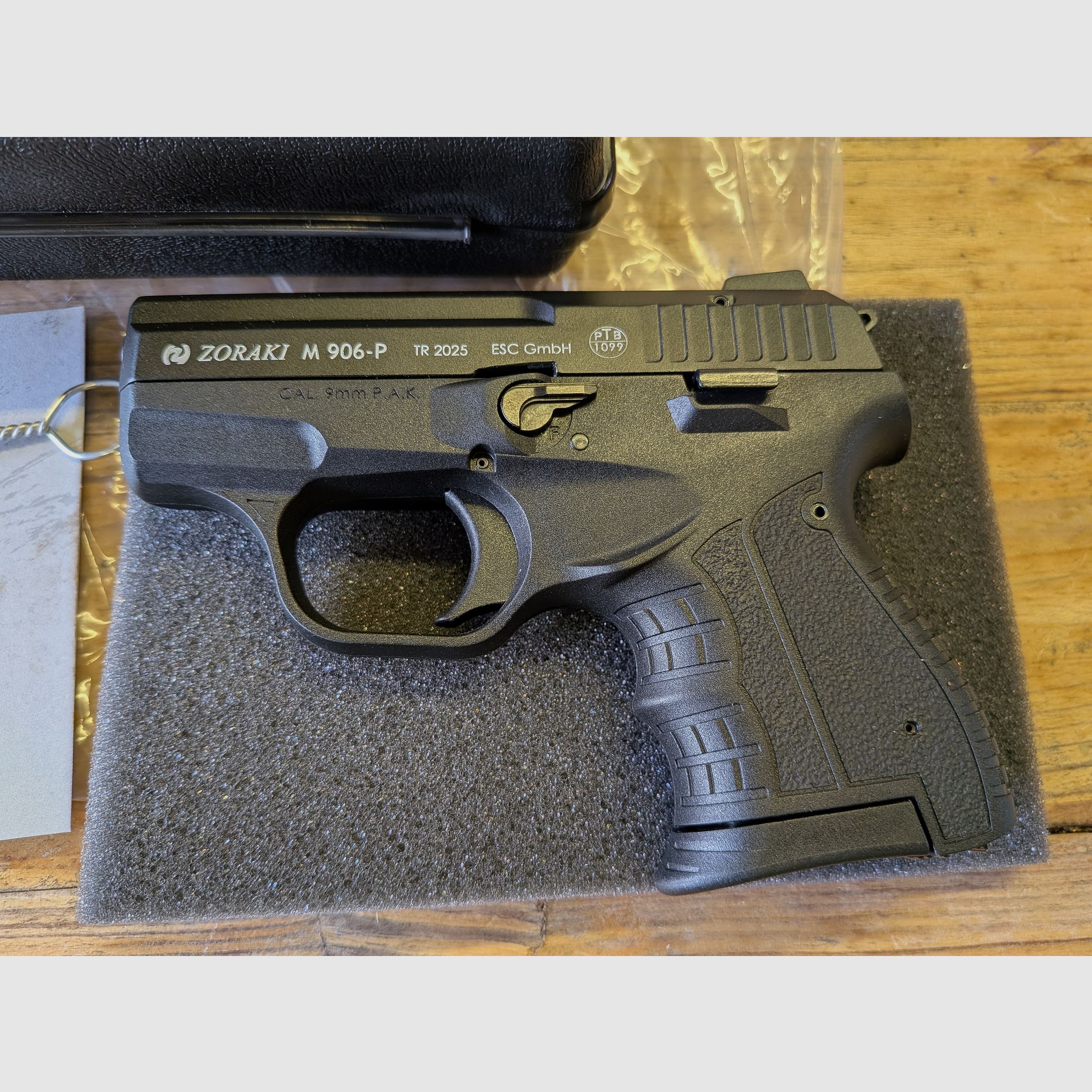 Zoraki 906 Schreckschusspistole 9mm Pak schwarz