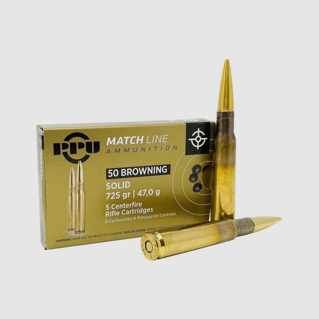 PPU 725grs Solid 5STK