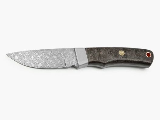 Cuchillo anual PUMA 2022, carbono, acero de Damasco SuperClean limitado a 50 piezas