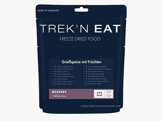 TREK'N EAT Grießspeise mit Früchten 100g