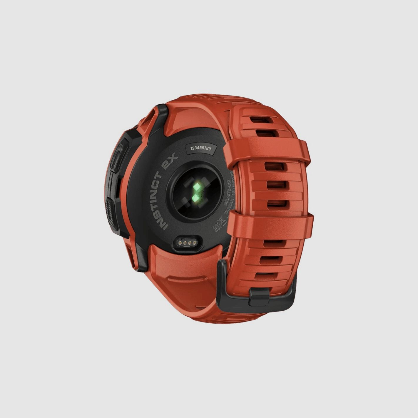 Smartwatch Garmin Instinct 2X Solar Flame Red, Bild 12 von 13