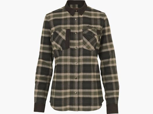 Blusa Hrkila Aivak para mujeres en oliva