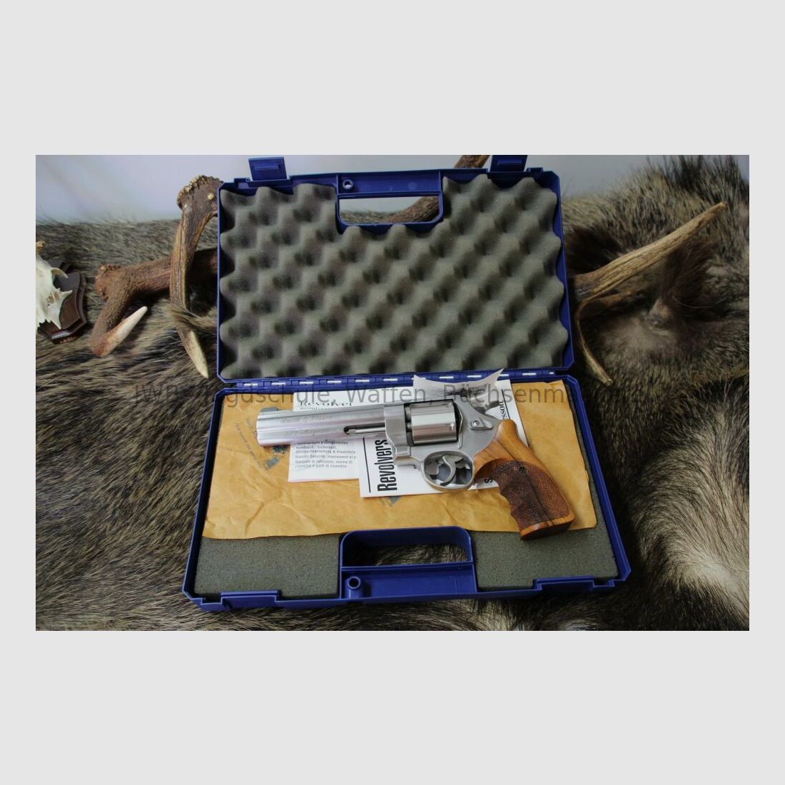 Smith & Wesson 627-2 Target Champion 6" Stainless .357Mag