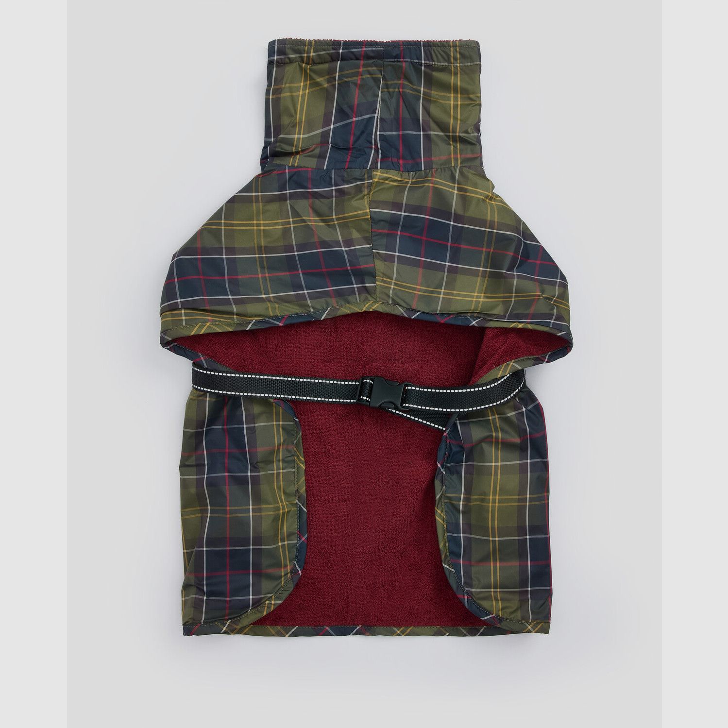Barbour Tartan Dog Drying Hundemantel