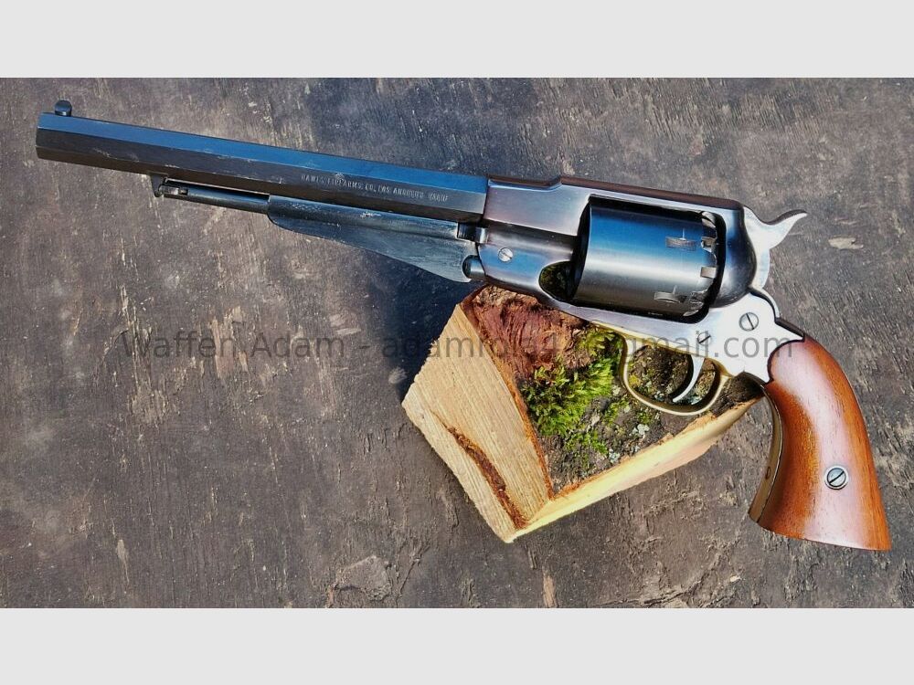 Hawes, Los Angeles, Calif. Remington 1858, New Modell Army