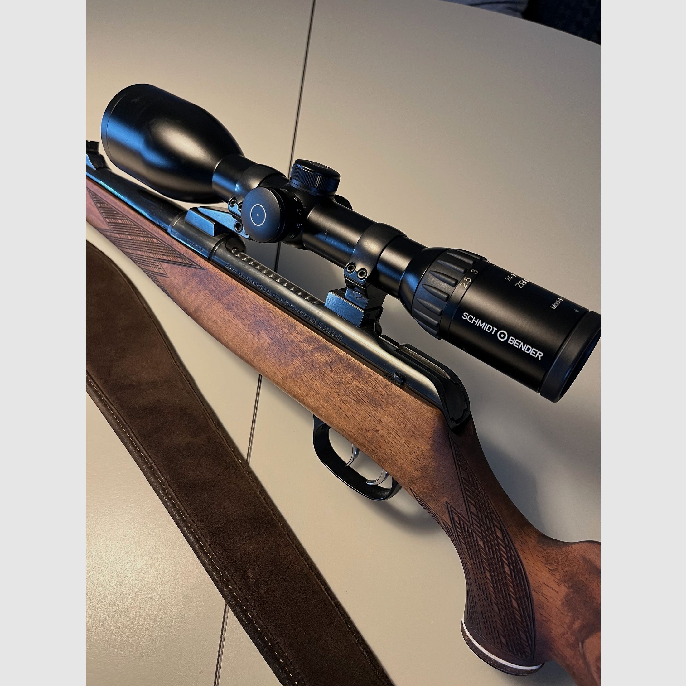 Schmidt und Bender Zenith 2.5-10x56 EAW swivel mount OVP (Zeiss, Swarovski, riflescope)