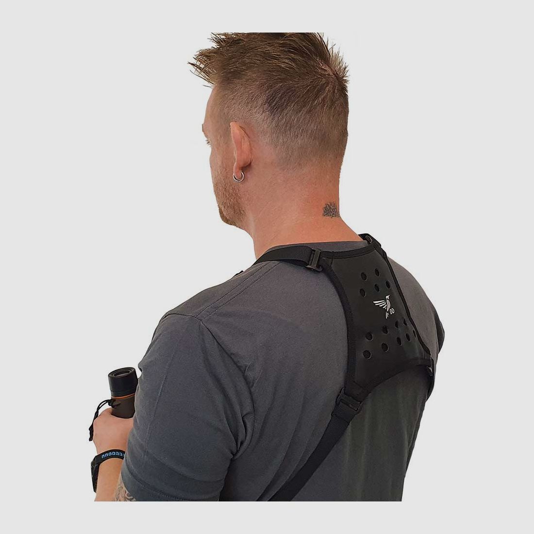 DDoptics Fernglas | Nighteagle ERGO DX 8x56 | Gen 3 | geschlossene Brücke | Braun