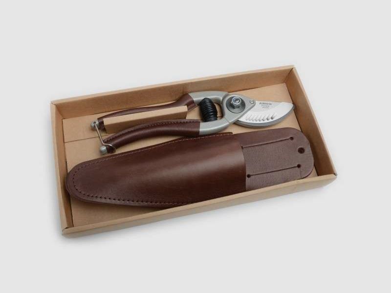 Arno Crocodile Pruner 23 cm mit Lederetui, Bild 2 von 2