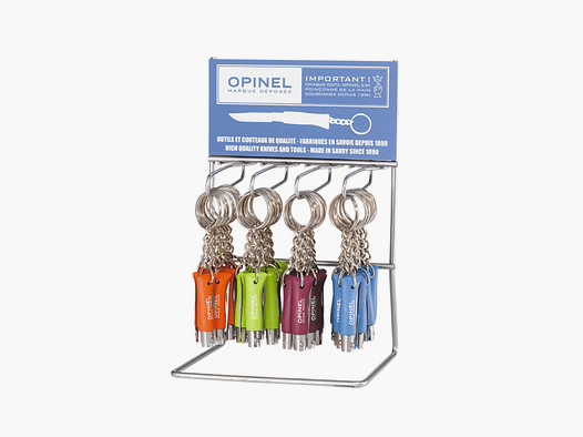 COLTELLO – OPINEL – N°02 INOX PORTACHIAVE COLORI ASSORTITI
