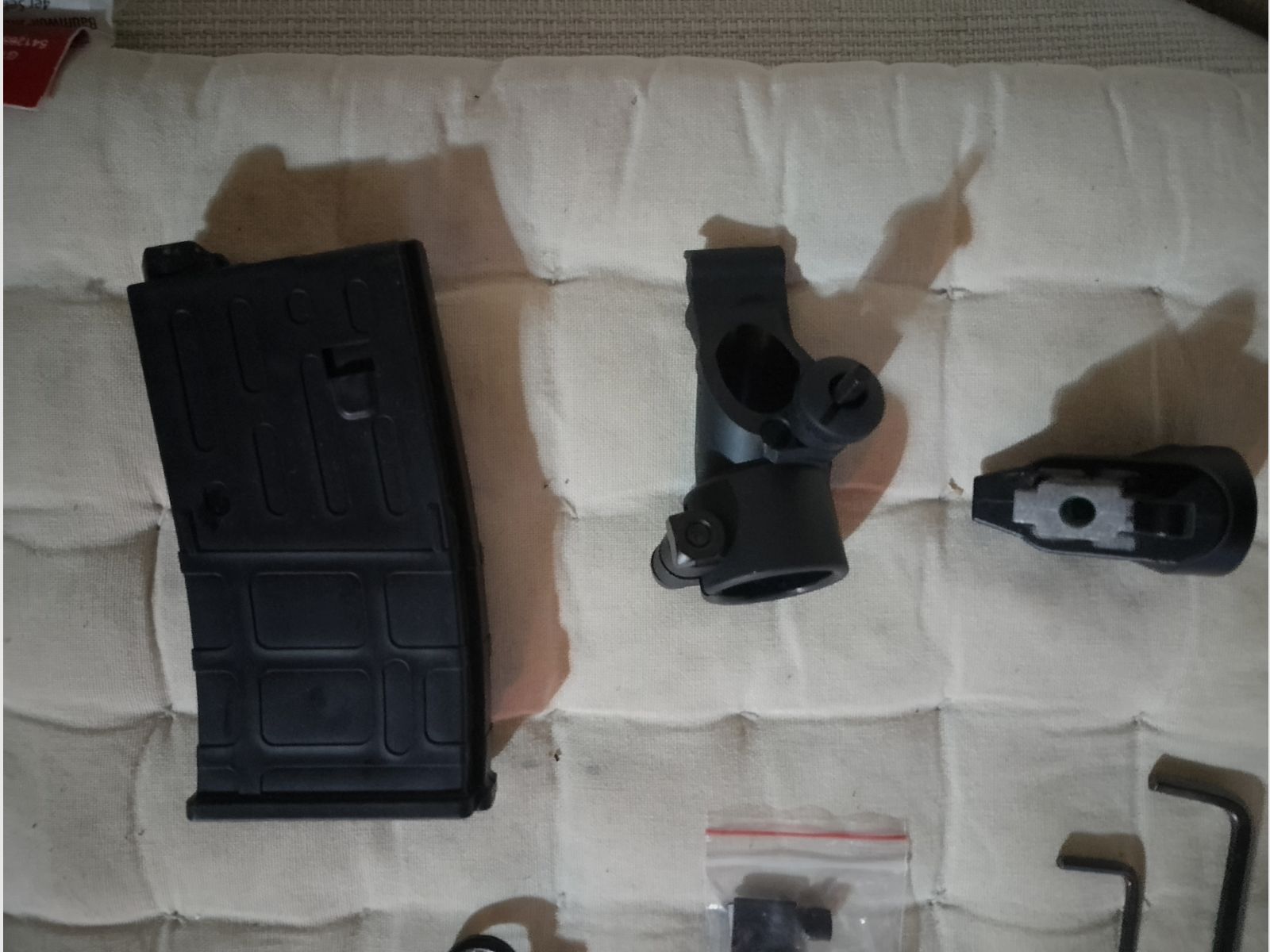 Original tippmann tmc Elite Gurt Öse Feed Neck Assembly ASA Adapter Magazin Dummy Hopper Umbau Set 