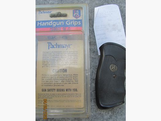 Pachmayr Gripper SK-G Griffschalen für Smith Wesson L und K Rahmen - Neu in OVP