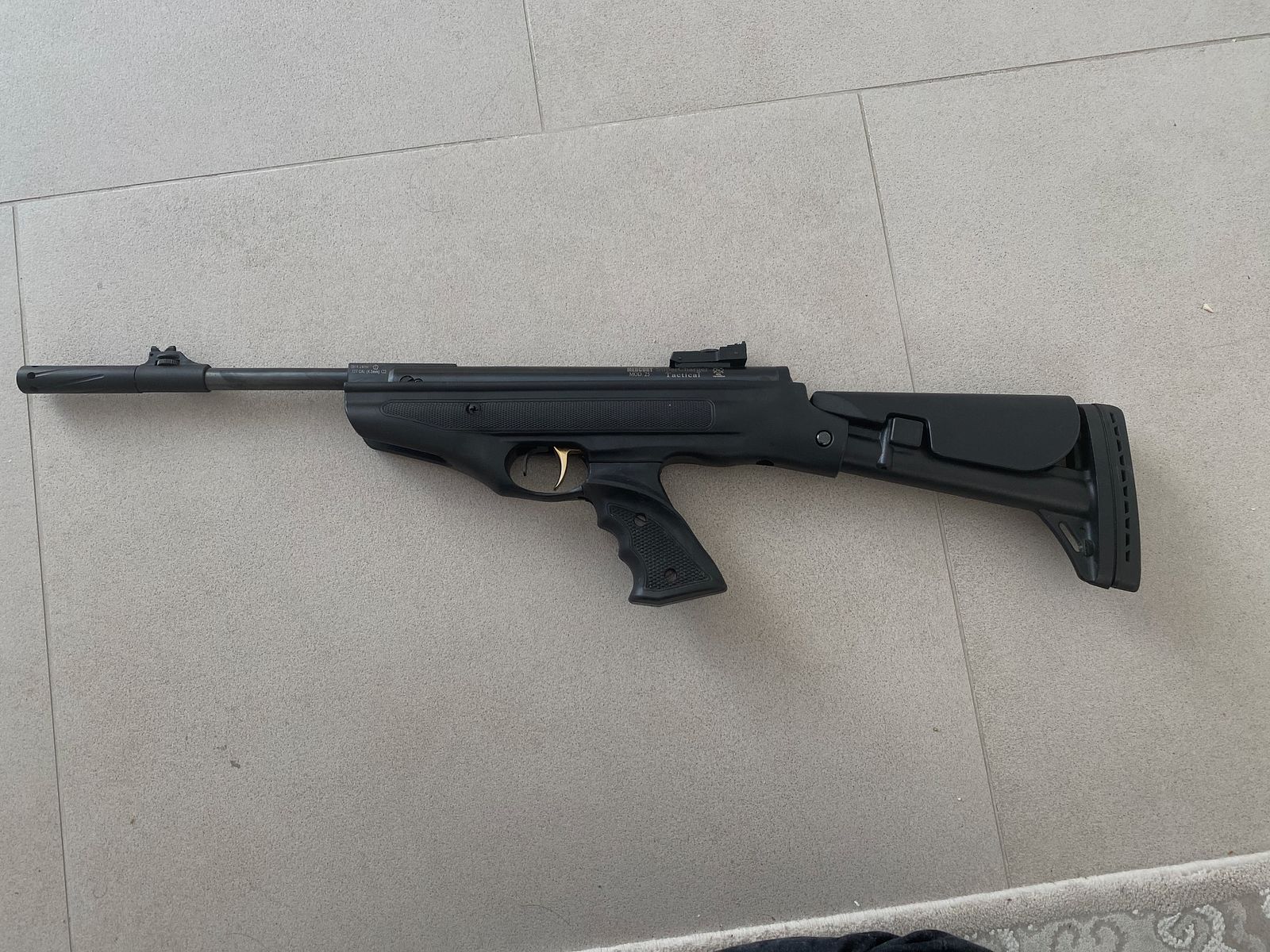 Mercury SuperCharger air pistol + stock