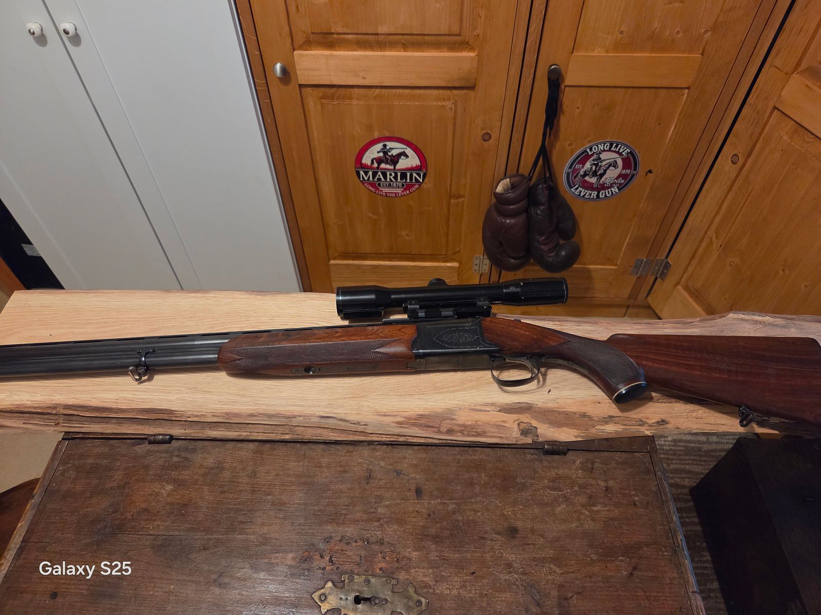 Verkaufe: Bockflinte mit 2 Einsteckläufen  ! 45/70 ! Perfekt für die Sau !! Tausch / Inzahlungnahme möglich !!