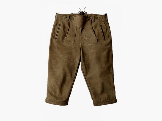 pantalon en cuir, olive ancien