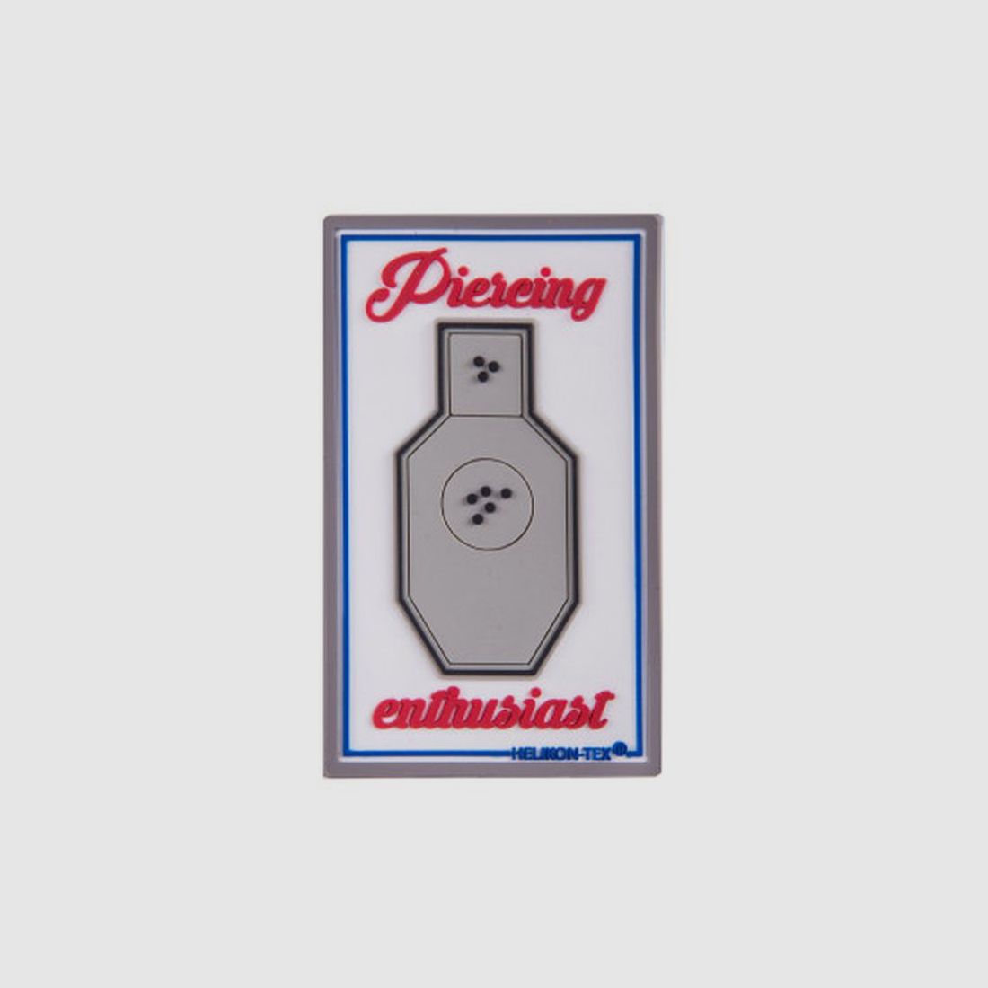 Helikon-Tex "Piercing Enthusiast" Patch - PVC - Bianco