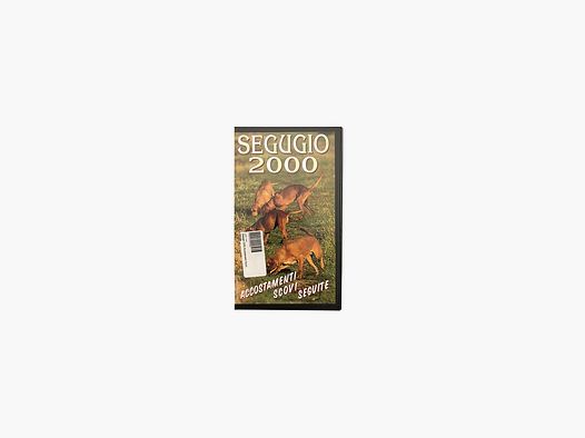 VHS Segugio 2000 Accostamenti Scovi Seguite