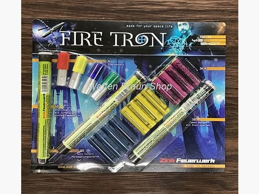 Zink Fire Tron 46 Teilig 15mm für Gas- und Signal Waffen