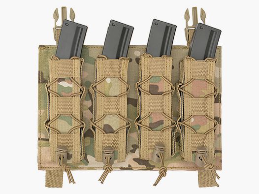 BUCKLE UP Speed Quad MP5/SMG/UTR45 Magazine Pouch - Multicamo [8FIELDS]