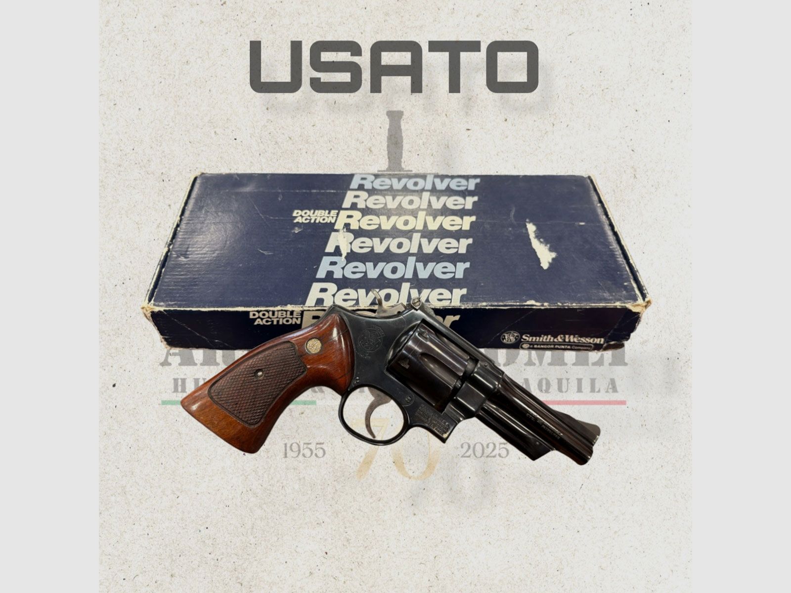 GEBRAUCHT – REVOLVER – SMITH & WESSON MOD. 28-2 HIGHWAY PATROLMAN | 4″ | Kal. 357 mag, Bild 3 von 3
