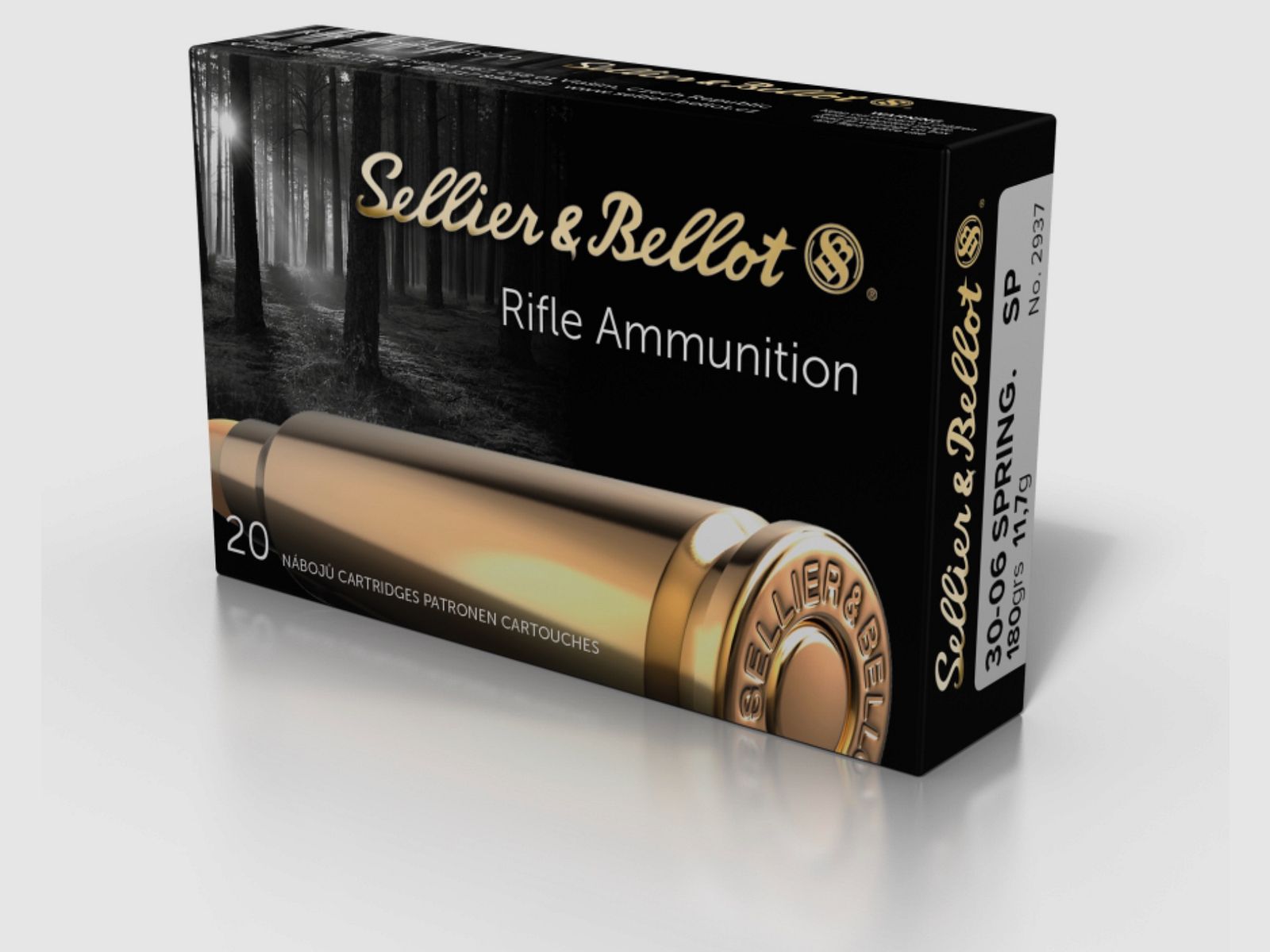 Sellier & Bellot 60161 .30-06 Spr. Partial jacket SP 11.7g/180grs.