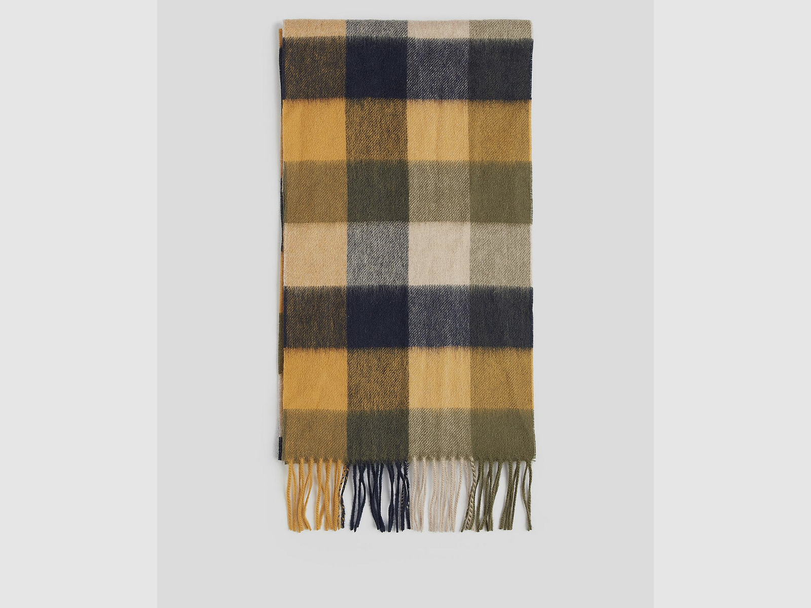 Barbour Large Tattersall Schal aus Lammwolle