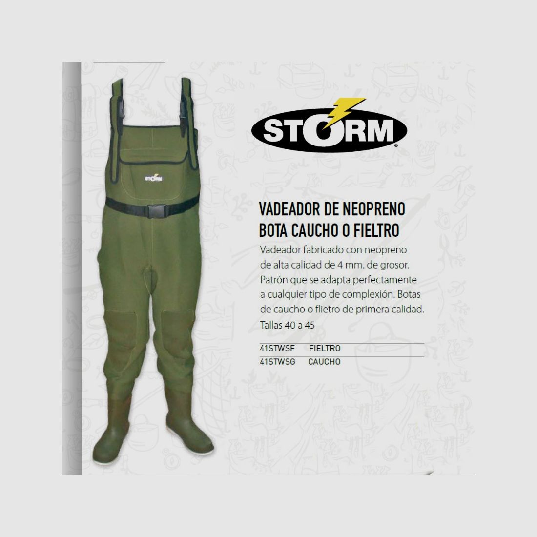 VAD. STORM NEOPREN FILZ, Bild 2 von 2