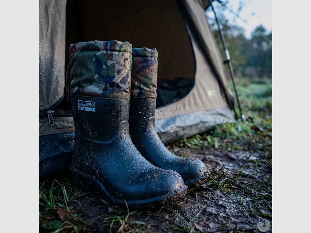 Botas híbridas de EVA aislantes negro/camo 41-47 caza outdoor, imagen 5 de 8
