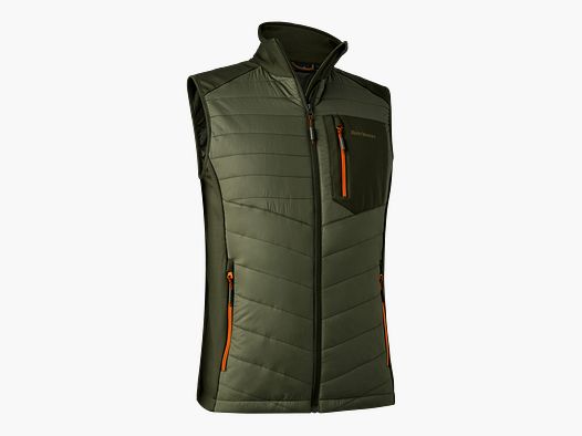 Chamois padded vest - Forest Green - Size: L