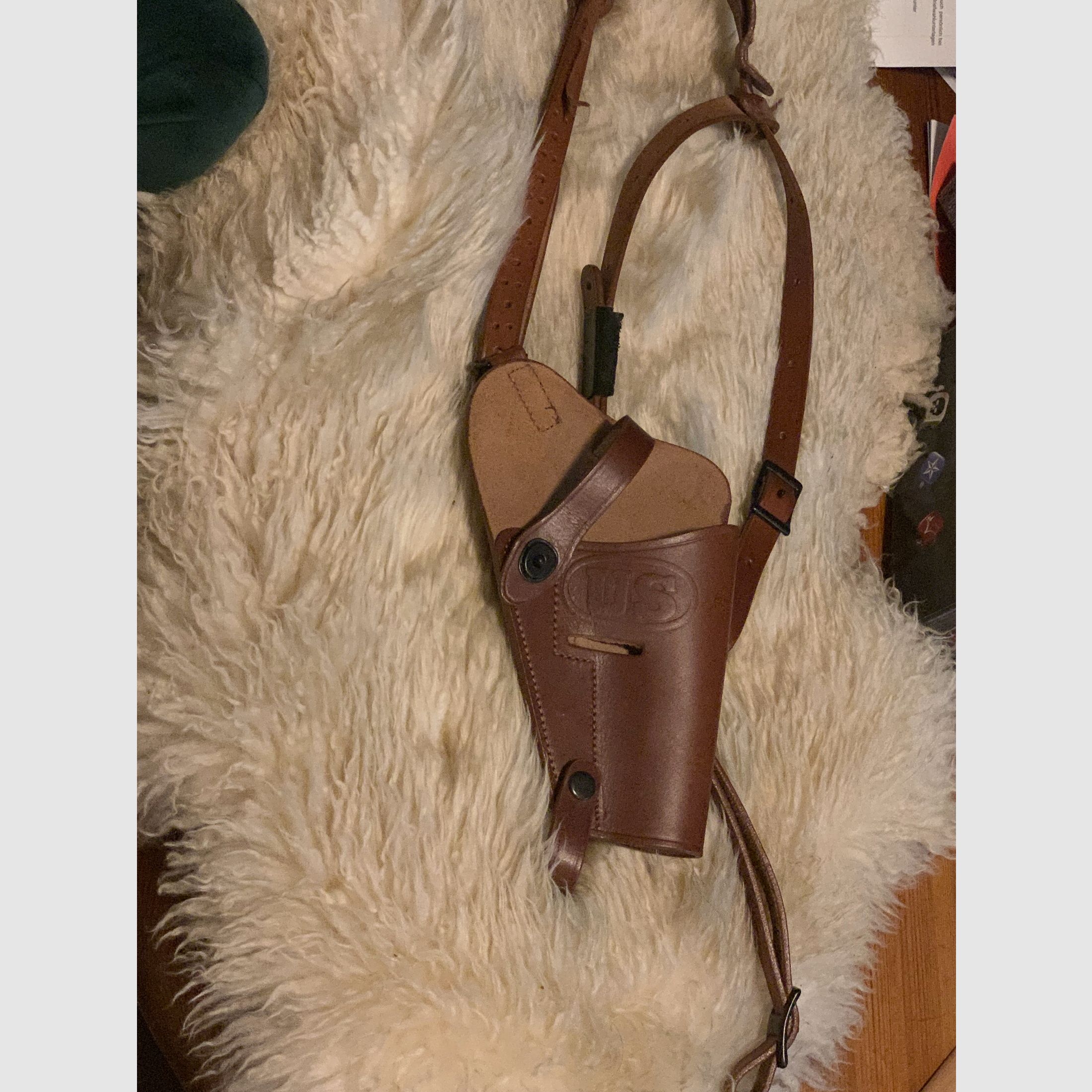 Holster 1911 A1 1911A1 Leder Us Army Reenactment Vietnam Colt Scchulterholster Lederholster