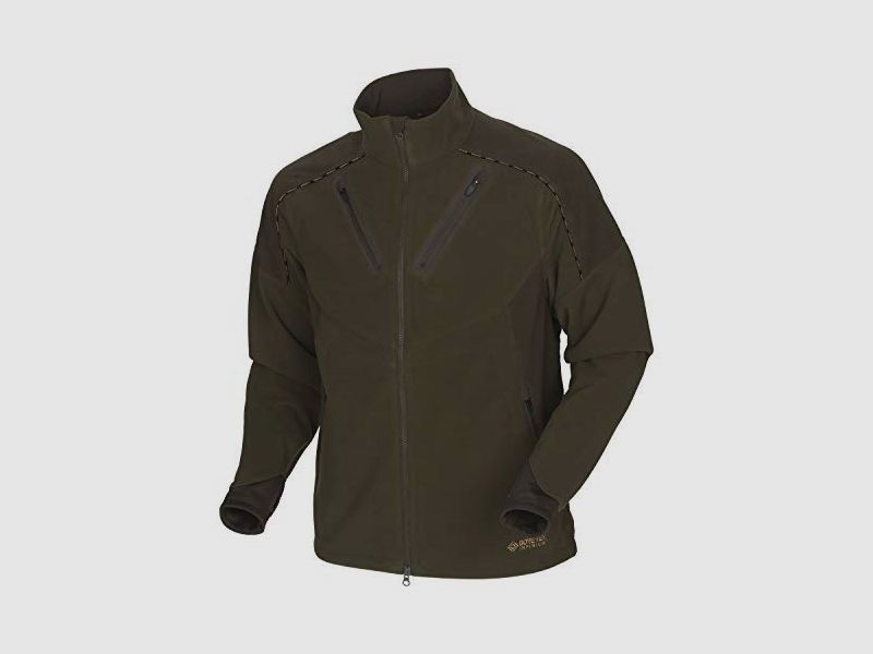 Hrkila Mountain Hunter Fleecejacke Hunting Green / Shadow Brown