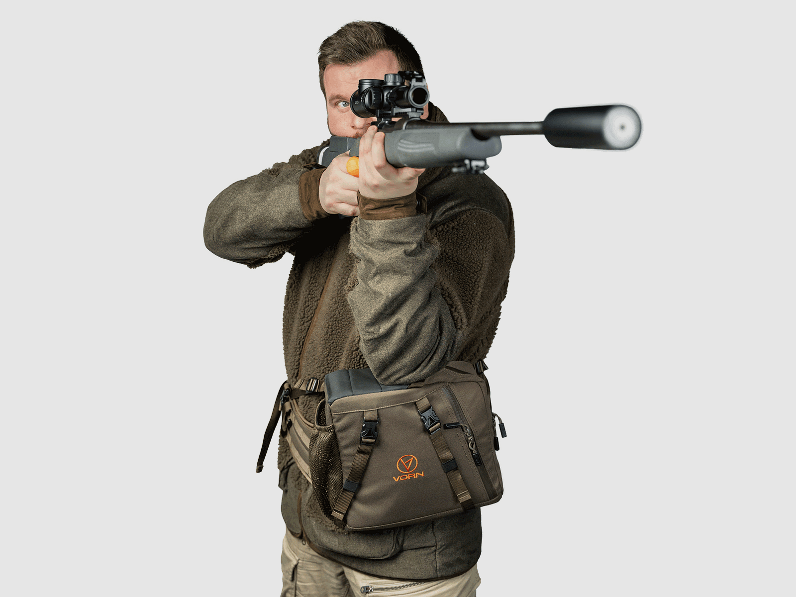 VORN SR10 sac banane avec appui de tir intégré, image 2 sur 12