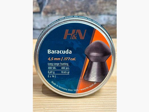 Luftgewehrmunition H&N Baracuda 4,5mm