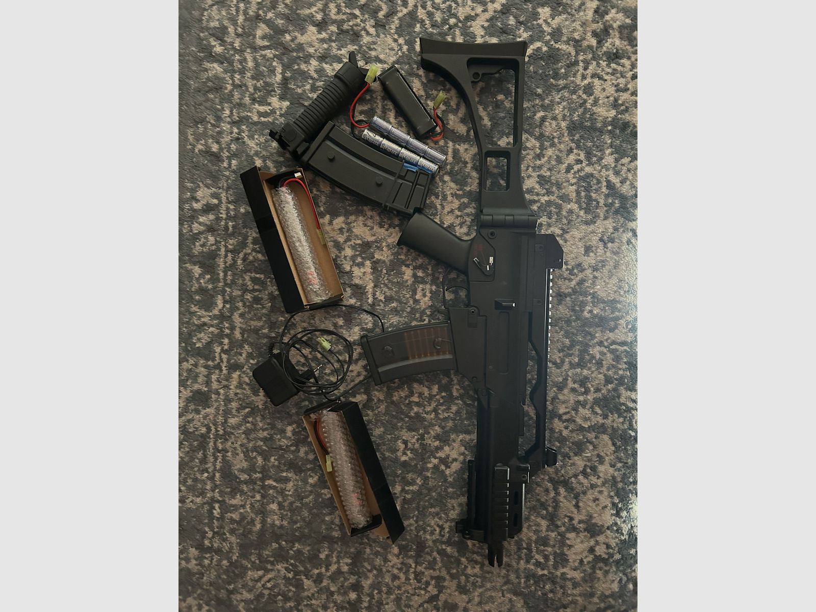 Airsoft Heckler Koch G36C 6mm BB 0,5J Semiautomatico SAEG