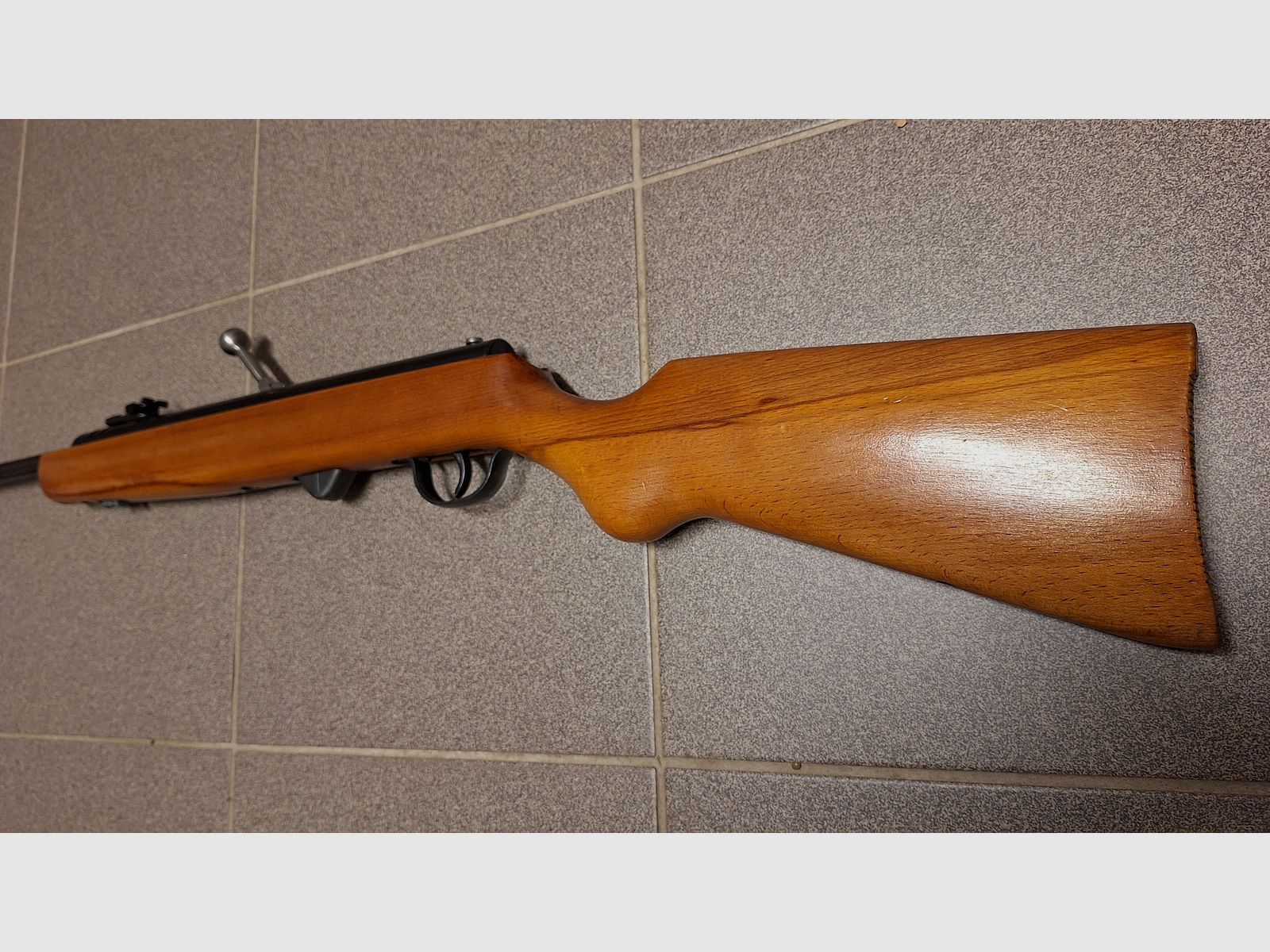 Haenel Suhl 310 DDR-GST Luftgewehr mit Magazin!