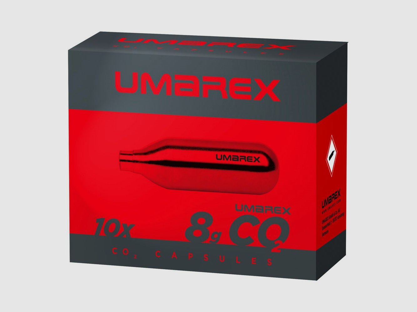 Umarex capsule CO2 da 8 g (10 pz.)