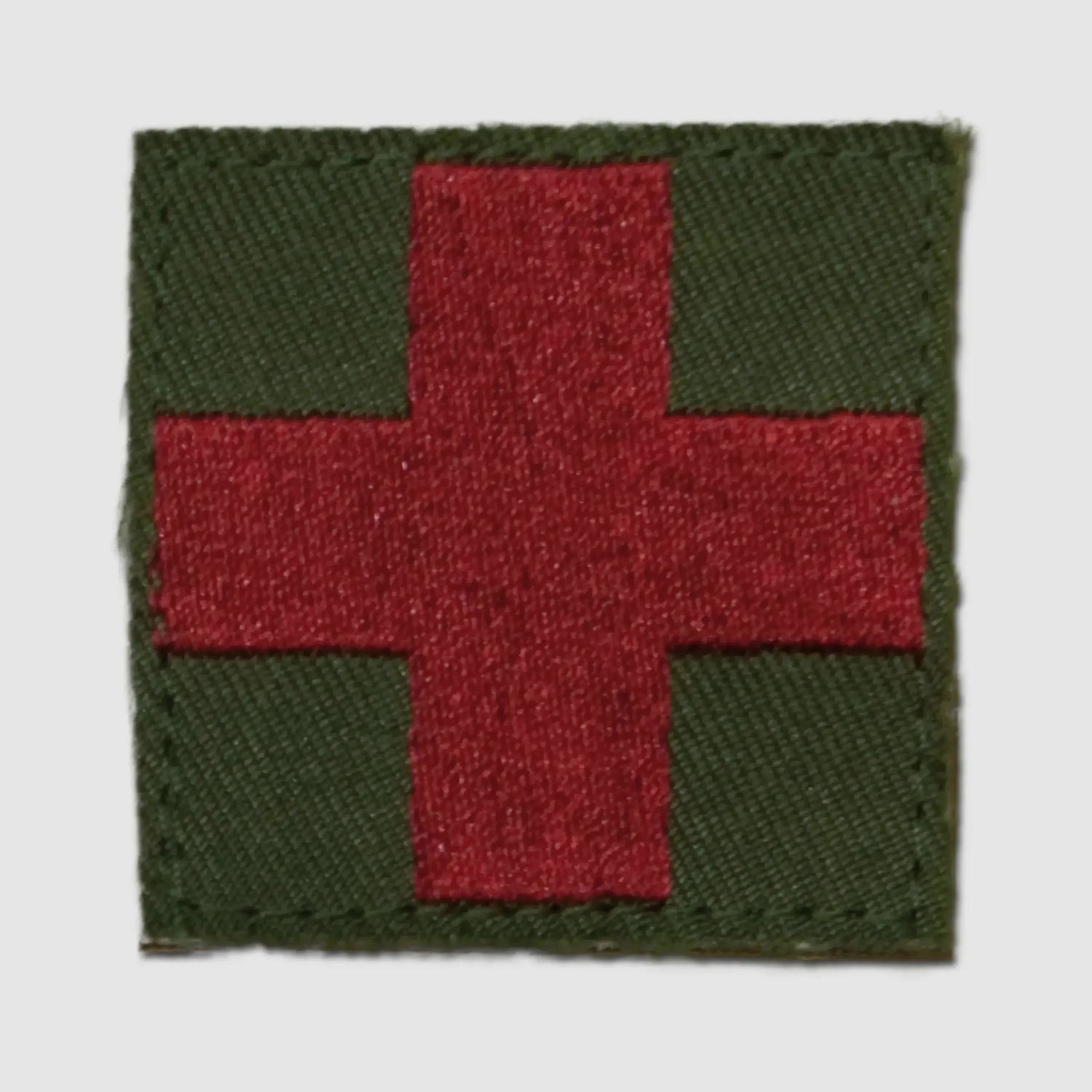 Distintivo Tessile Originale Bundeswehr Croce Rossa/Medic Velcro