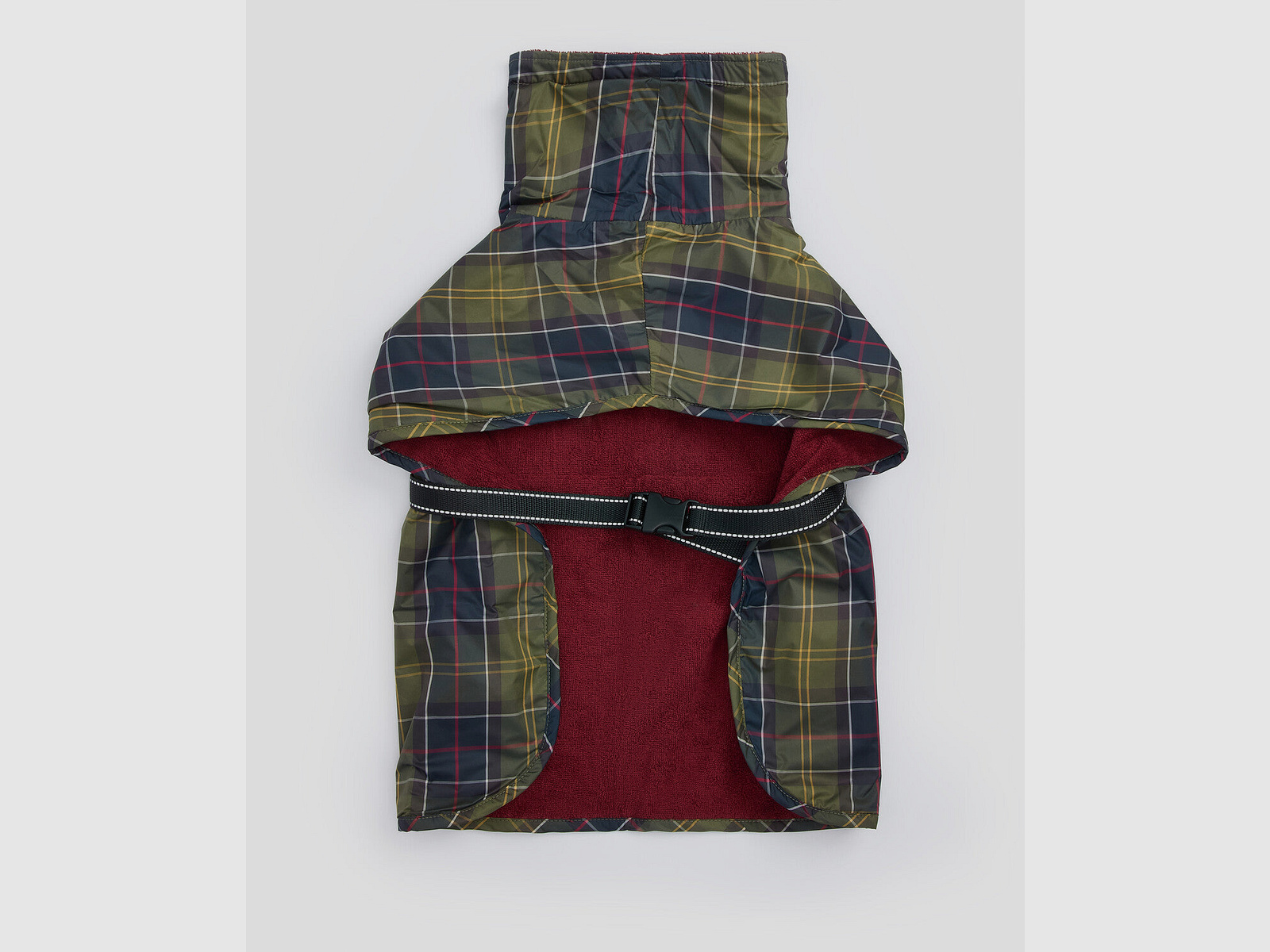 Barbour Tartan Dog Drying Hundemantel