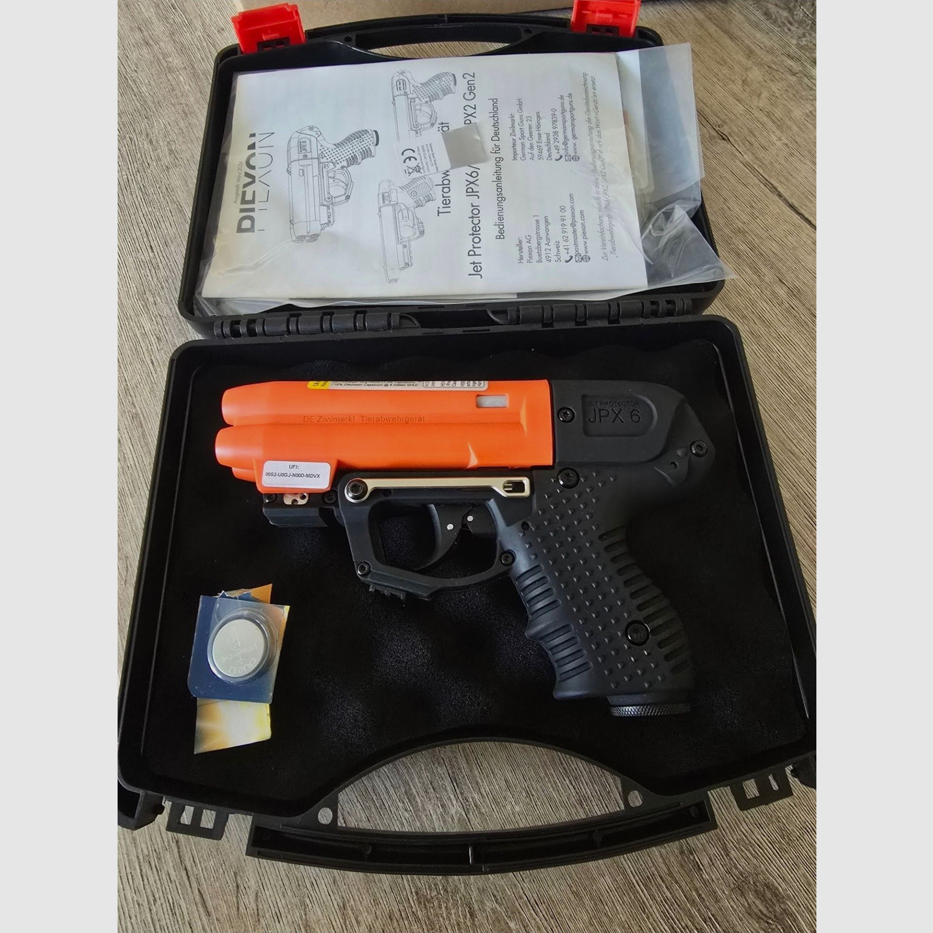 JPX6 JET Defender mit Laser