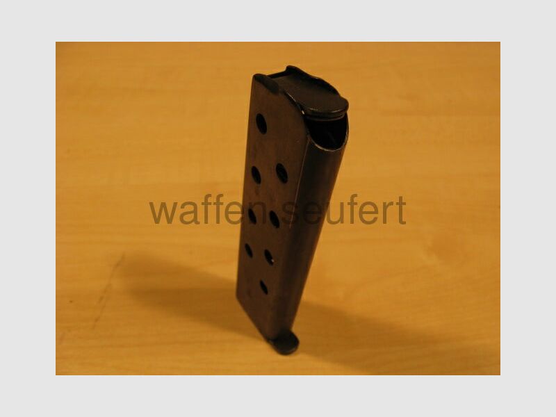 FN 1910/22 Wechselmagazin f. 9Patr. 7,65mm FN gestempelt