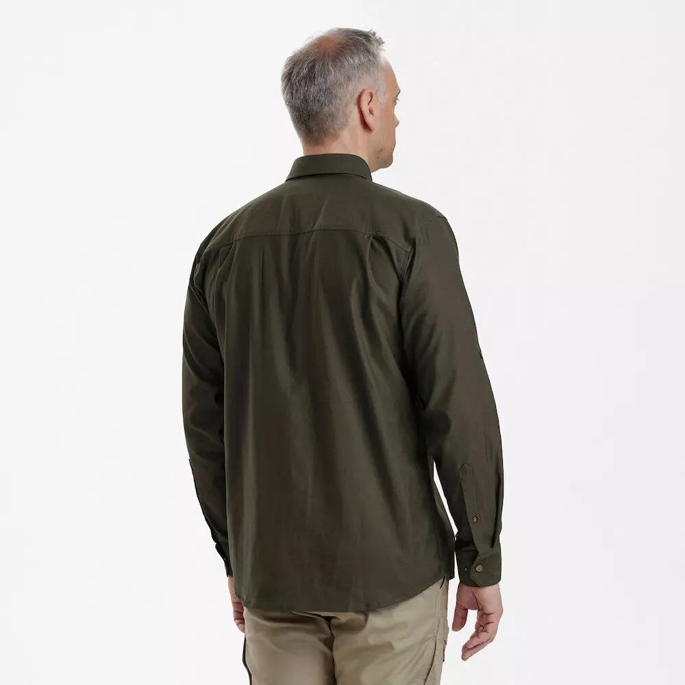 Matobo Hemd - Forest Green, Bild 5 von 7