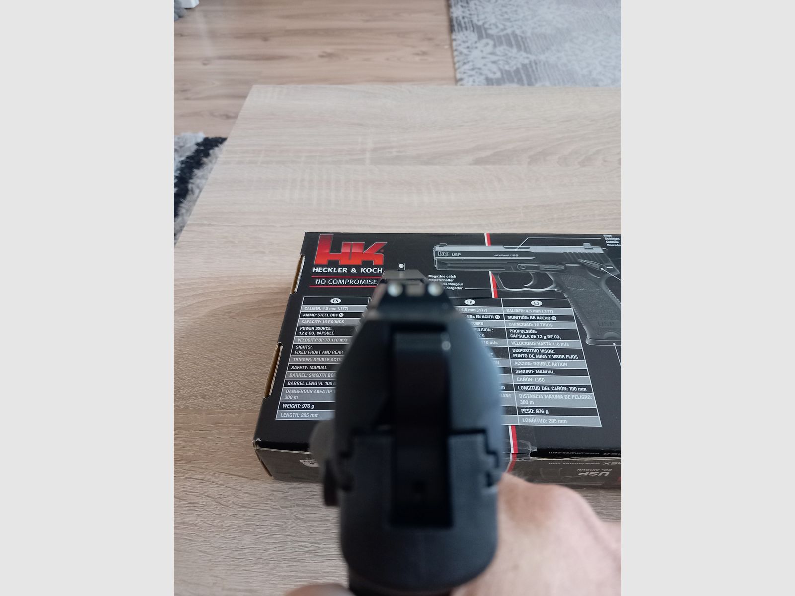 H&K  4,5 Steel BB