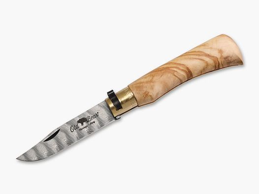 Taschenmesser Collection M Damascus Olive Damastmesser 42a konform legal fhren