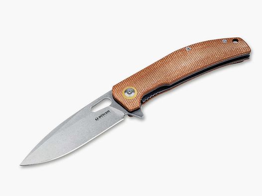 1 x BÖKER MAGNUM Toxicofera Taschenmesser 01SC005 8,8cm Klinge 440A Stahl Micarta Griffschalen Liner