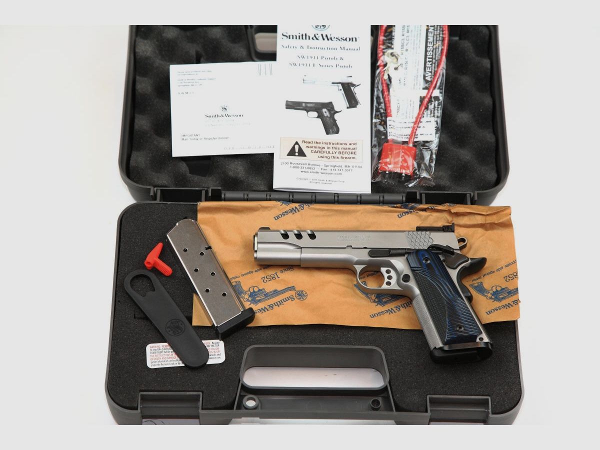 Smith & Wesson PERFORMANCE CENTER SW1911 .45ACP, Bild 8 von 8