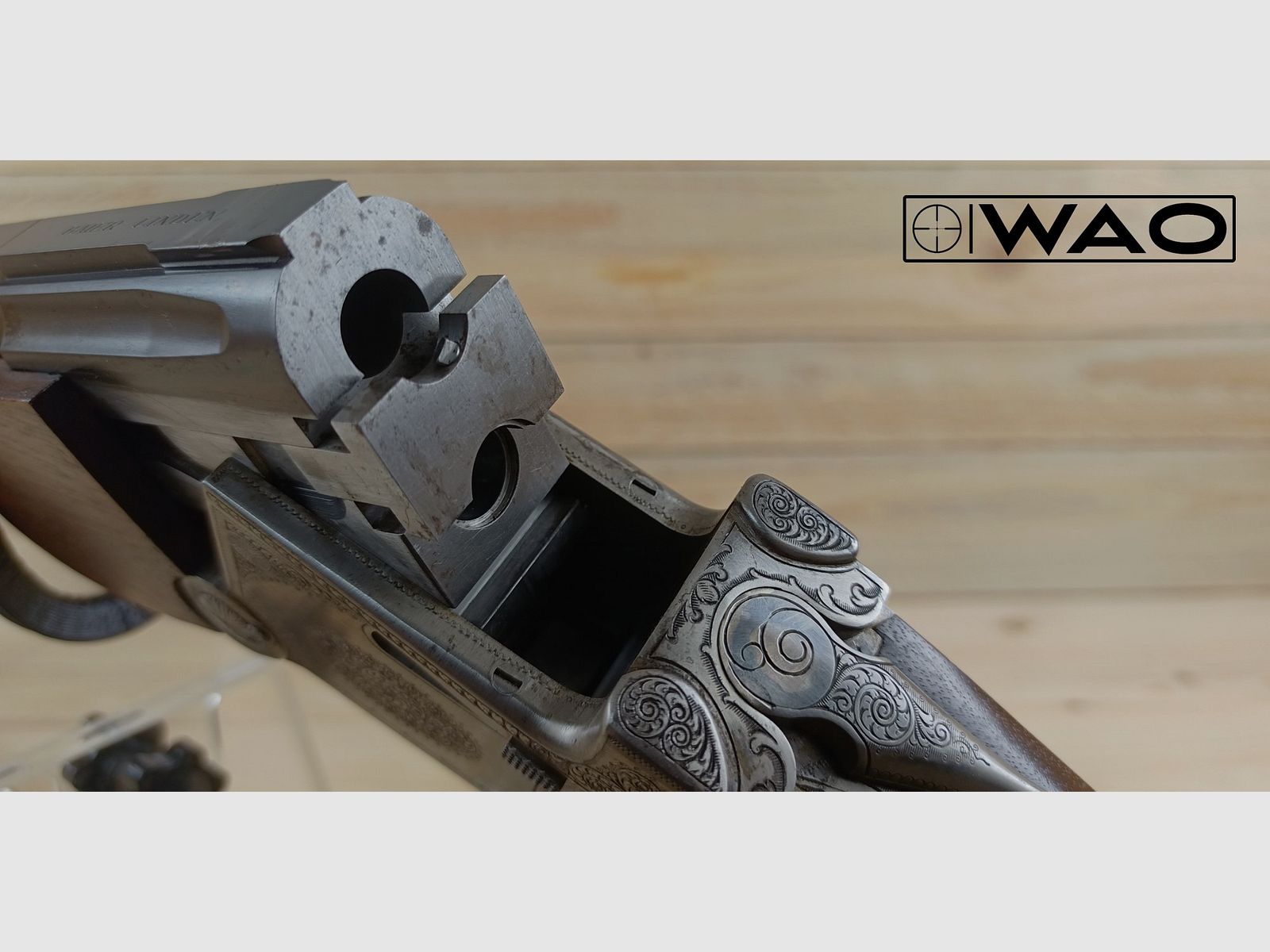 Bockdoppelbüchse Otto Baier Linden, Kal. 9,3x74R, .243Win *Rarität - mit Zeiss Diavari*