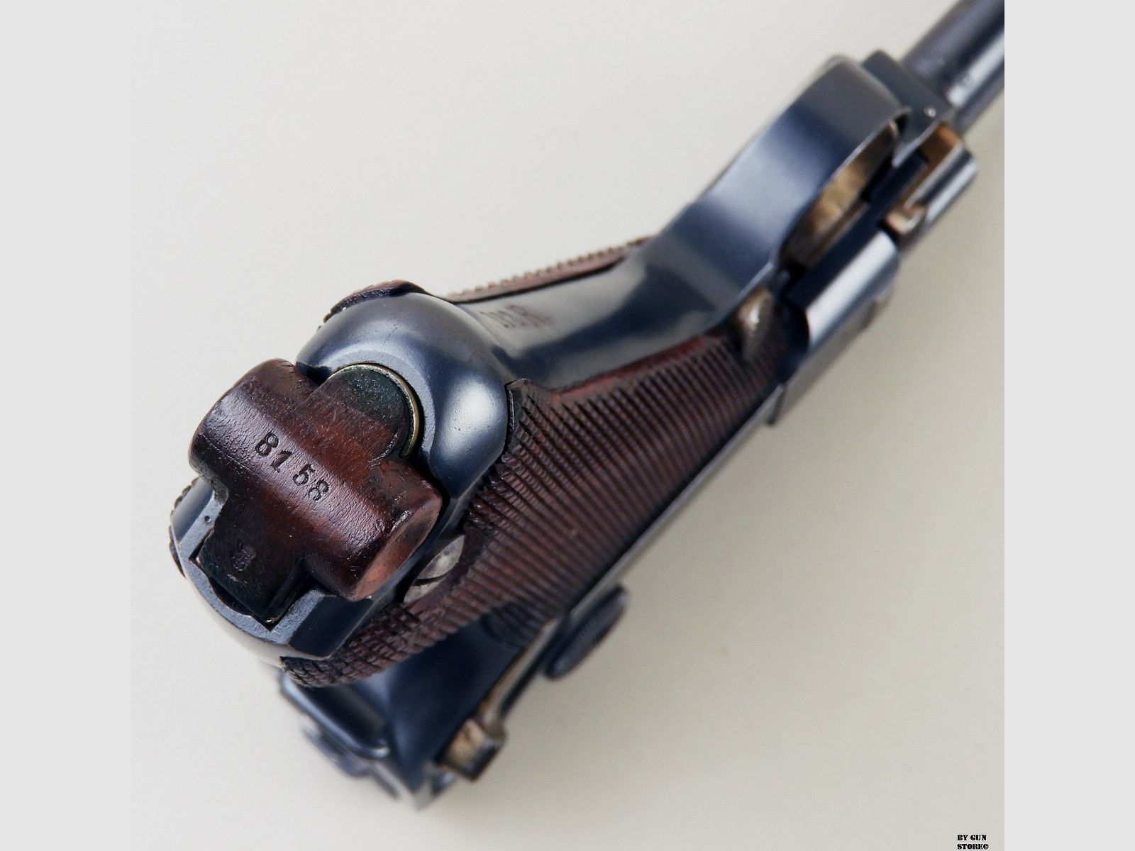 Pistole Erfurt mod. Luger P08 Kal. 9×19 matr. 8150, Bild 14 von 17