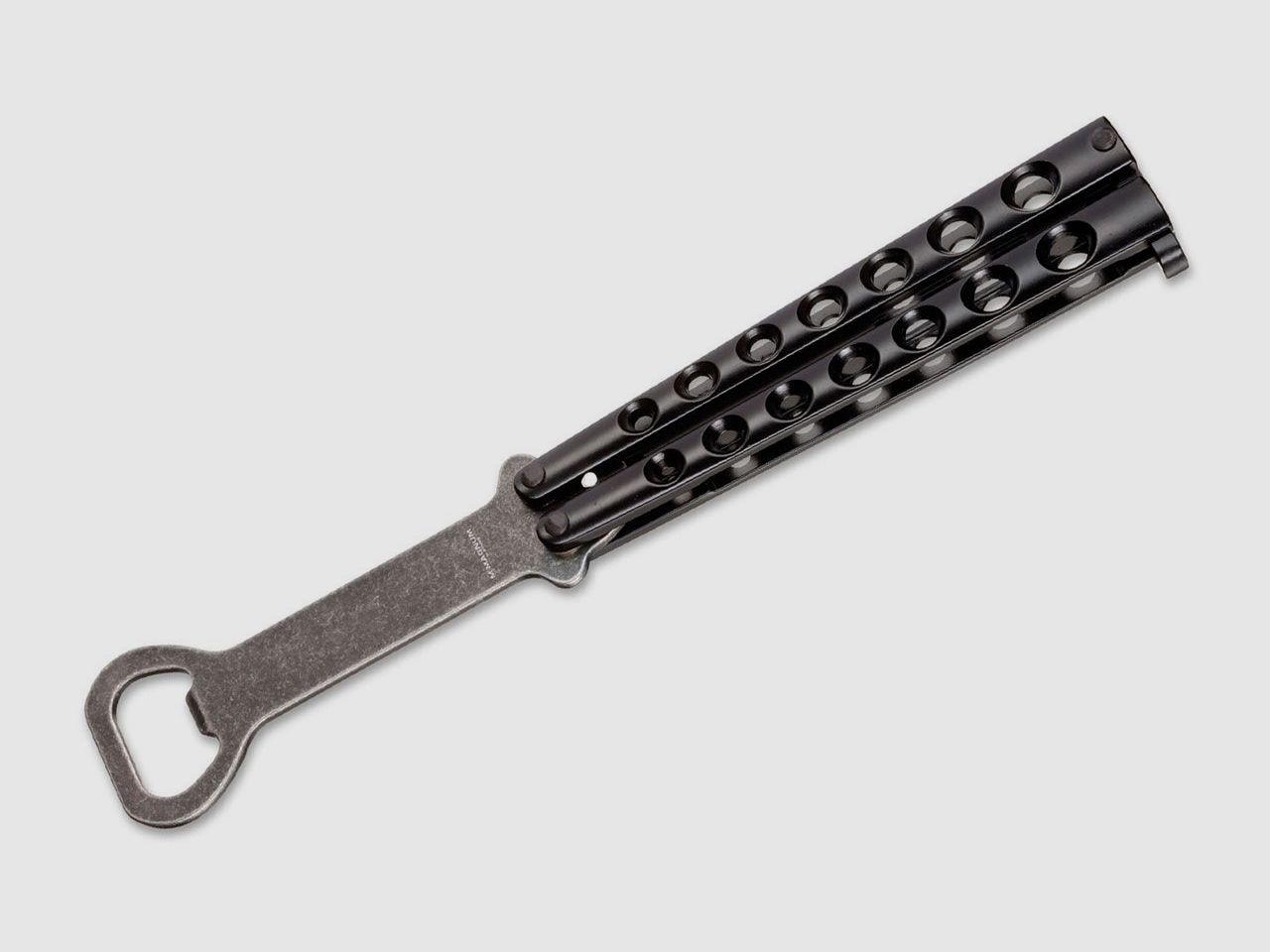 Magnum Balisong Black Butterfly Flaschen?ffner